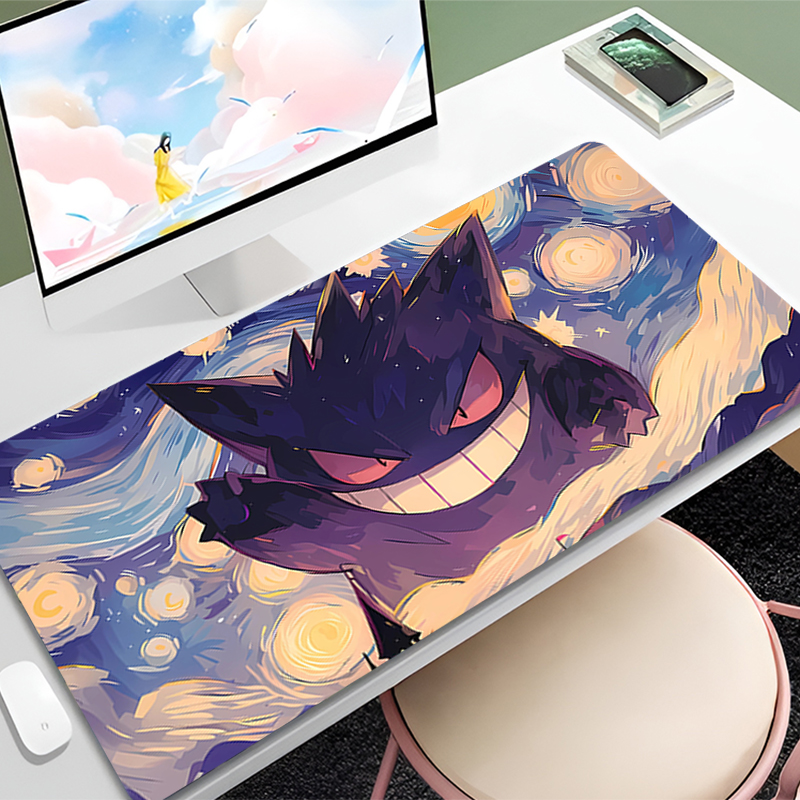 Gaming Accessories For Laptop - Mouse Pad Gaming P-Pokemon Gengar Accessories