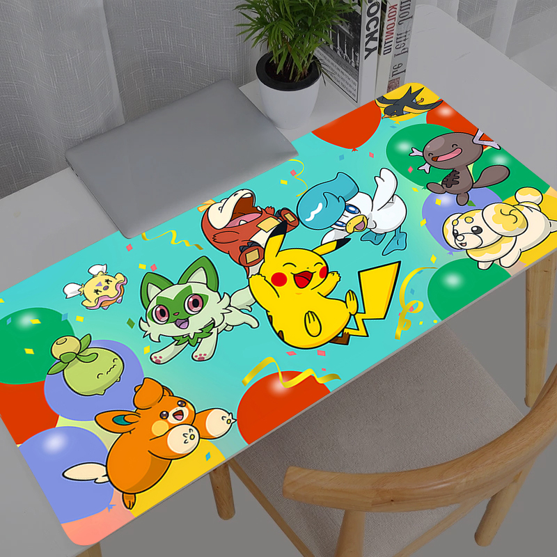 Gaming Home Accessories - Mouse Pad Rubber Table Pokemon Pikachu