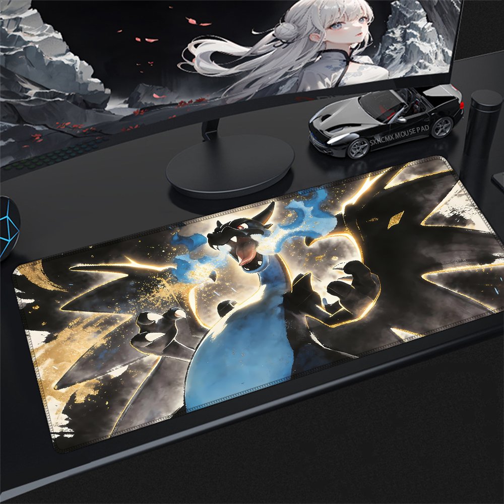 Gaming Accessories For Laptop - Gaming Mouse Pad Charizard XXL P-Pokemon