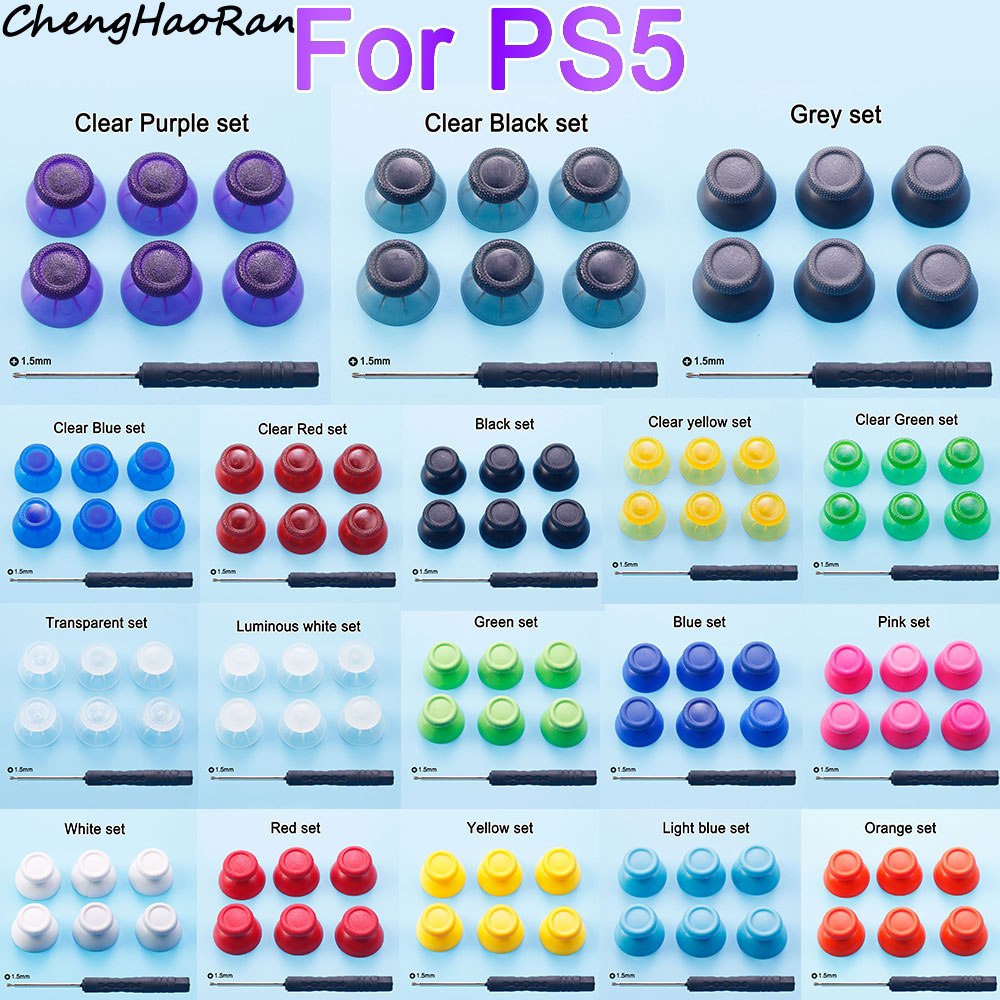 Gaming Accessories Ps5 - 1 set For PS5 Thumbstick Grip