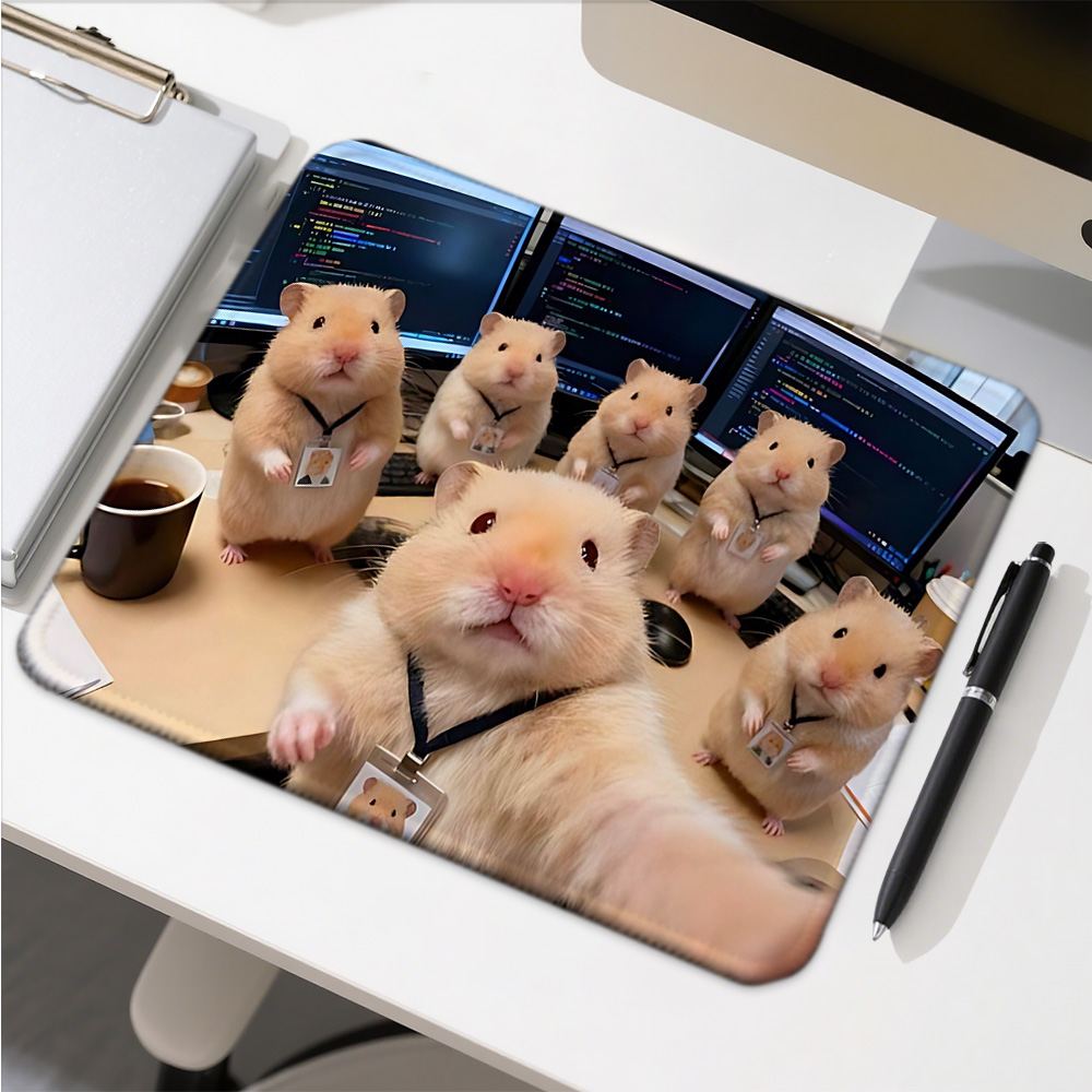 Gaming Accessories Companies - Funny Cat Expressions Computer Mat Desk