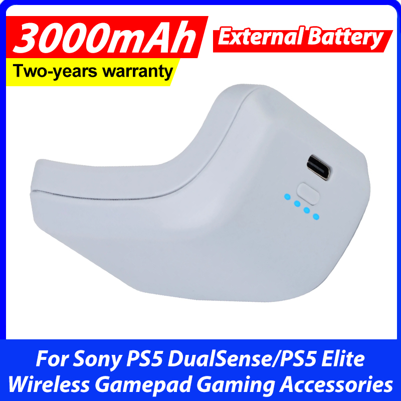 Gaming Accessories Bundle - 3000mAh External Battery Pack for Sony