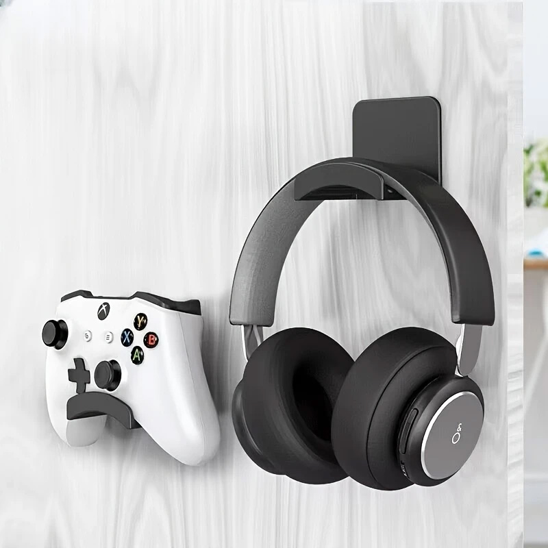 4Pcs Black Adhesive Headphone  - Gaming Home Accessories incelemesi ve fiyatı
