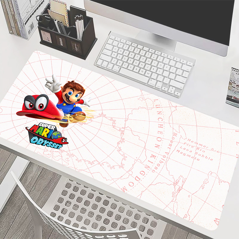90x40cm Mouse Pad M-Mario Anim - Gaming Accessories White incelemesi ve fiyatı