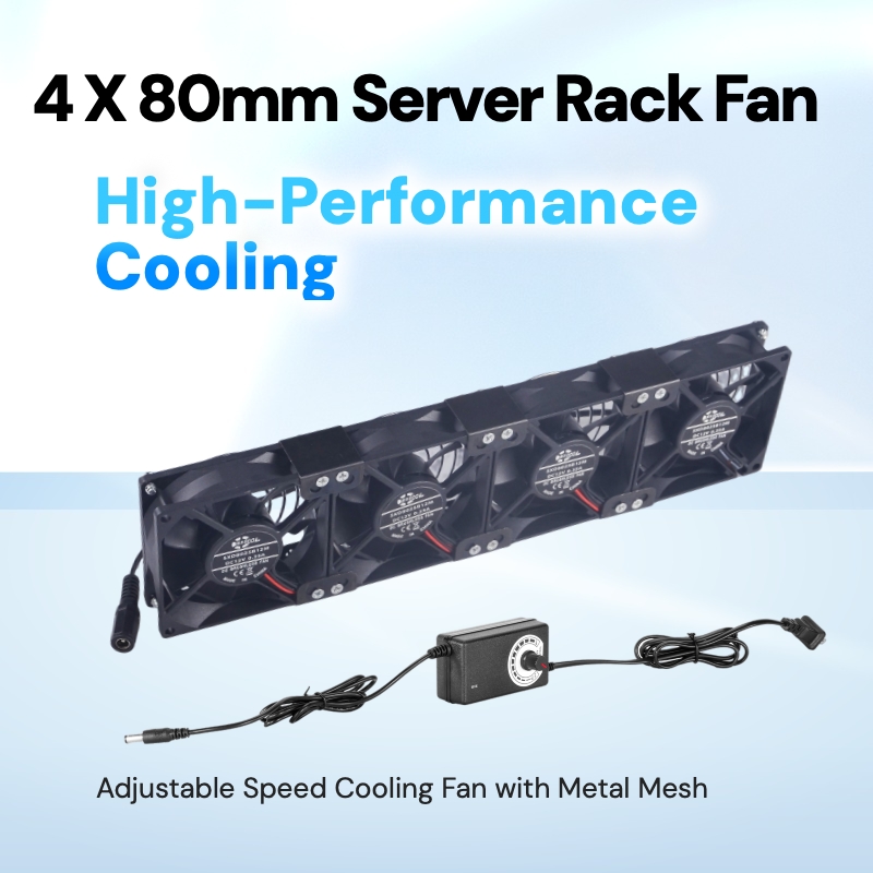 4-Pack 80mm X 25mm High-Speed  - Fan Hub Rgb Controller incelemesi ve fiyatı