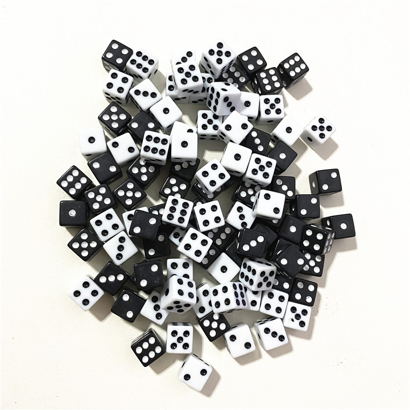 50 Piece 10mm Acrylic Square P - Gaming Accessories White incelemesi ve fiyatı