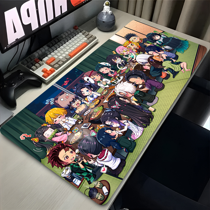 Mousepad Anime D-demon Slayer  - Gaming Accessories For Laptop incelemesi ve fiyatı