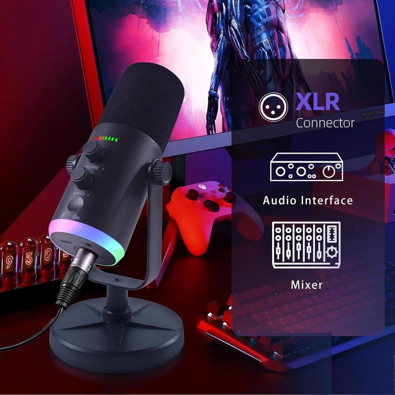 USB/XLR Dual-Mode Dynamic Gami - Gaming Accessories Ps5 incelemesi ve fiyatı