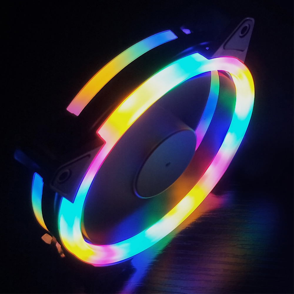 120mm RGB LED Cooling Fan Crus - Fan Hub Rgb Controller incelemesi ve fiyatı