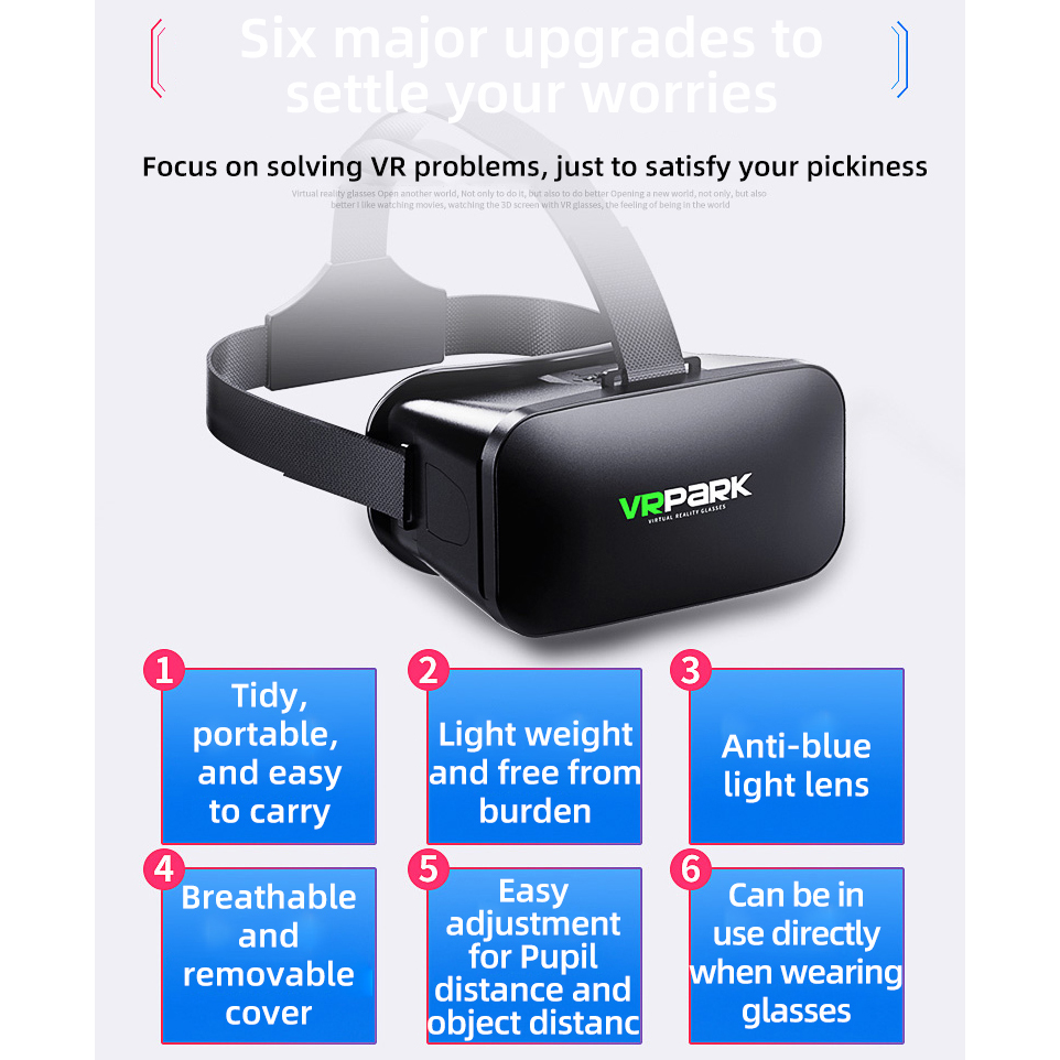 VR Glasses 3D Virtual Reality  - Gaming Accessories Bundle incelemesi ve fiyatı