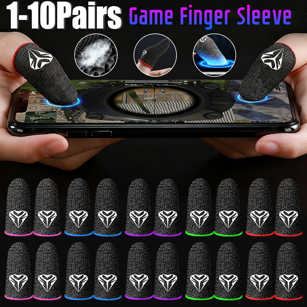 Mobile Game Fingertip Gloves F - Gaming Accessories Bundle incelemesi ve fiyatı
