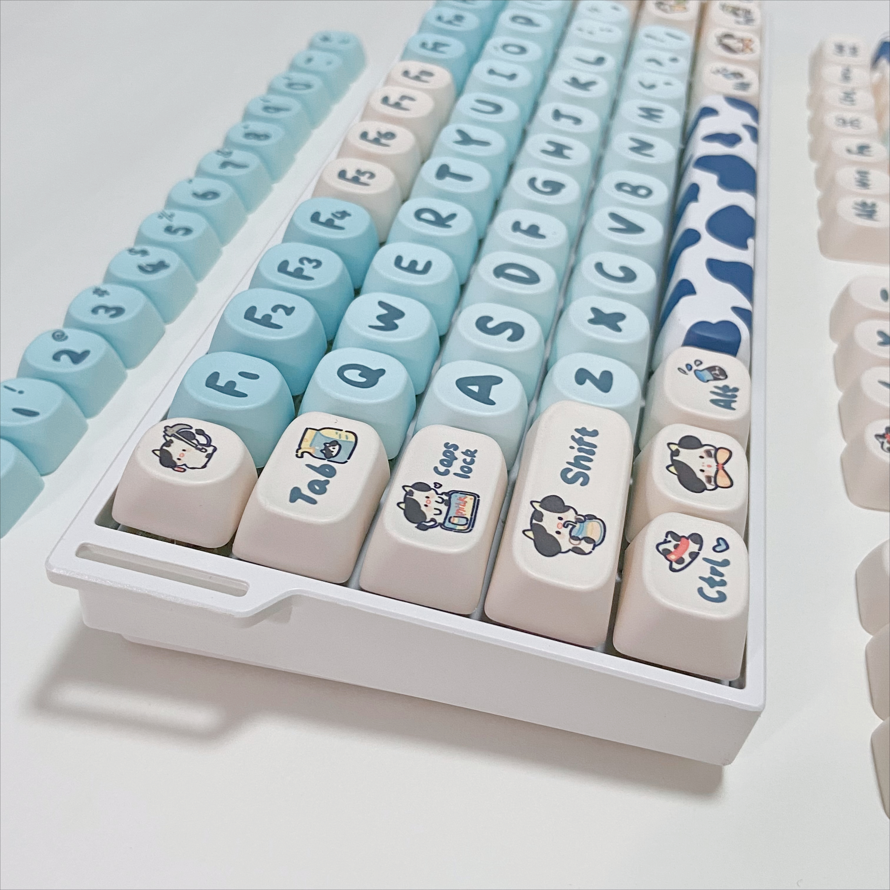 Blue Cow Keycaps for Mechanica - Gaming Home Accessories incelemesi ve fiyatı