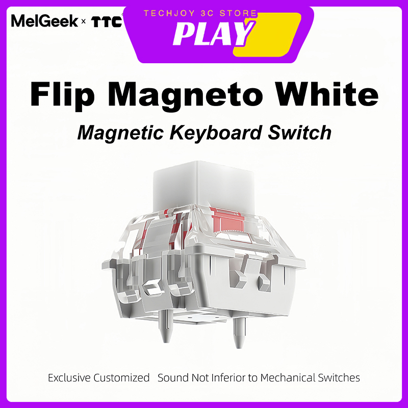 MelGeek x TTC Flip Magneto Whi - Gaming Accessories White incelemesi ve fiyatı