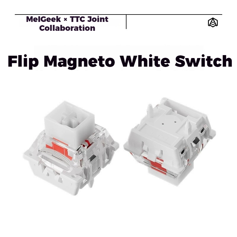 MelGeek x TTC Flip Magneto Whi - Gaming Accessories White incelemesi ve fiyatı