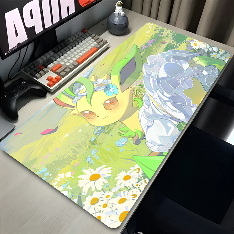Mouse Pad Gamer P-pokemon Leaf - Gaming Accessories For Laptop incelemesi ve fiyatı