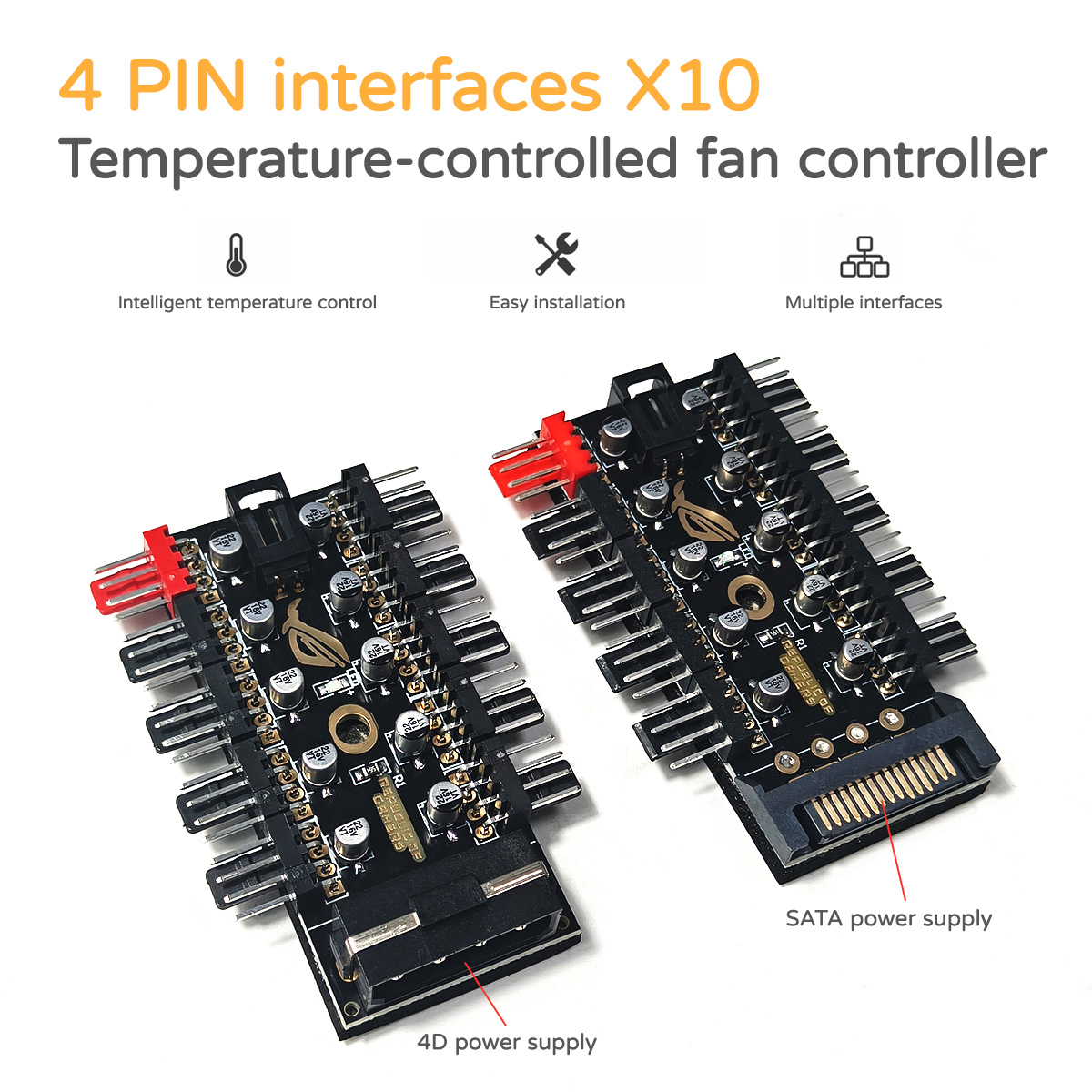 12V 4-Pin PWM Fan Controller H - Fan Hub Rgb Controller incelemesi ve fiyatı