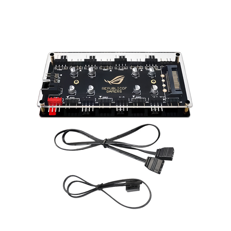 8 Port ARGB PWM Fan Hub, 5V 3P - Fan Hub Rgb Controller incelemesi ve fiyatı