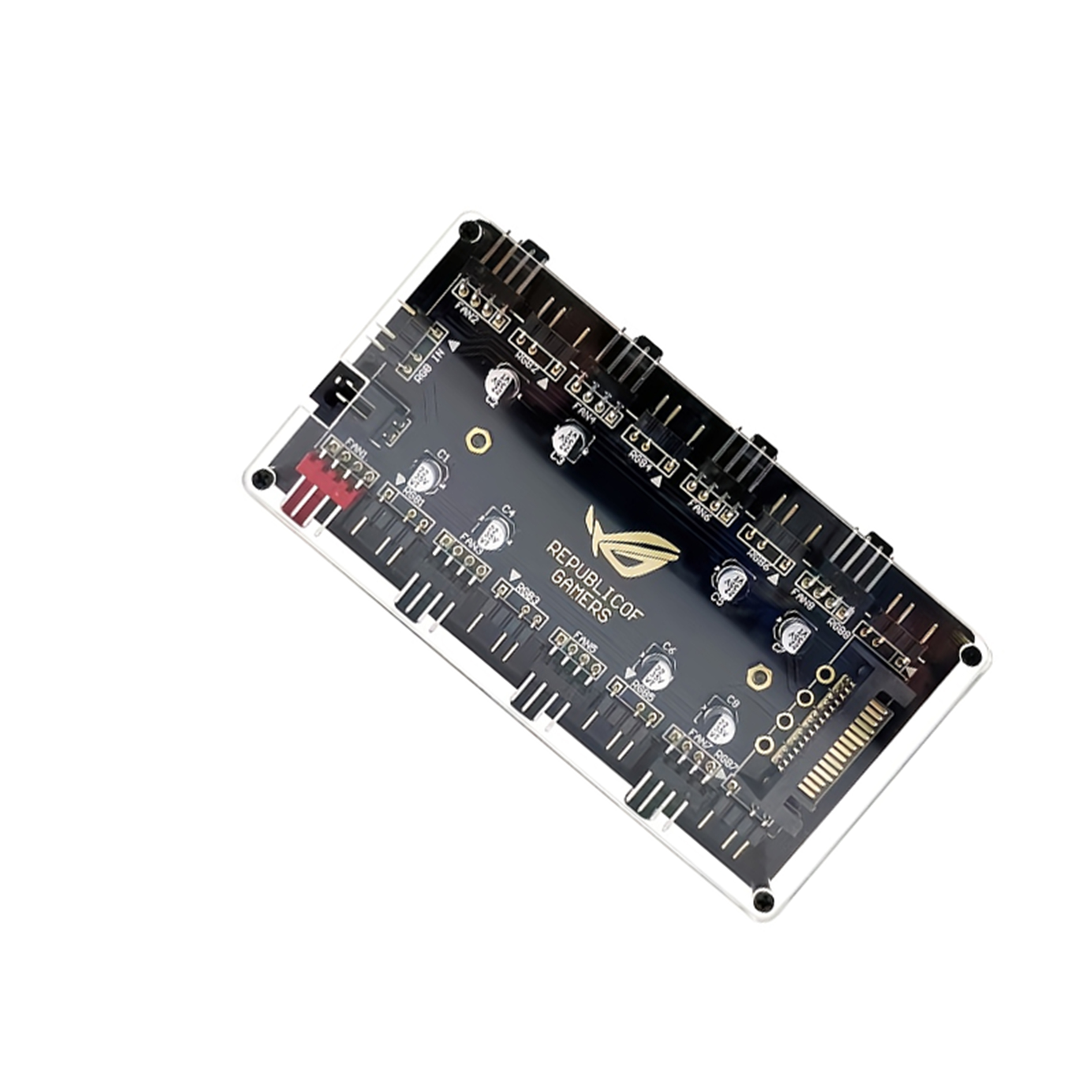 8 Port ARGB PWM Fan Hub, 5V 3P - Fan Hub Rgb Controller incelemesi ve fiyatı