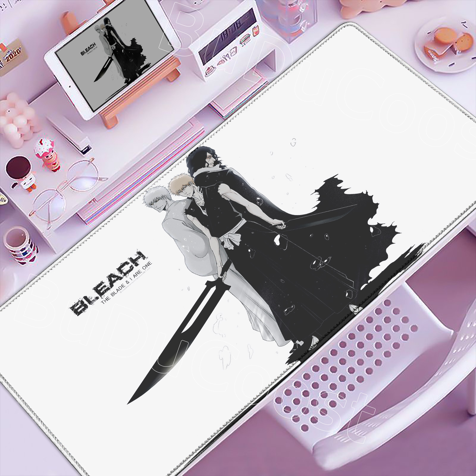 Anime Bleach Large Mouse Pad W - Gaming Accessories White incelemesi ve fiyatı
