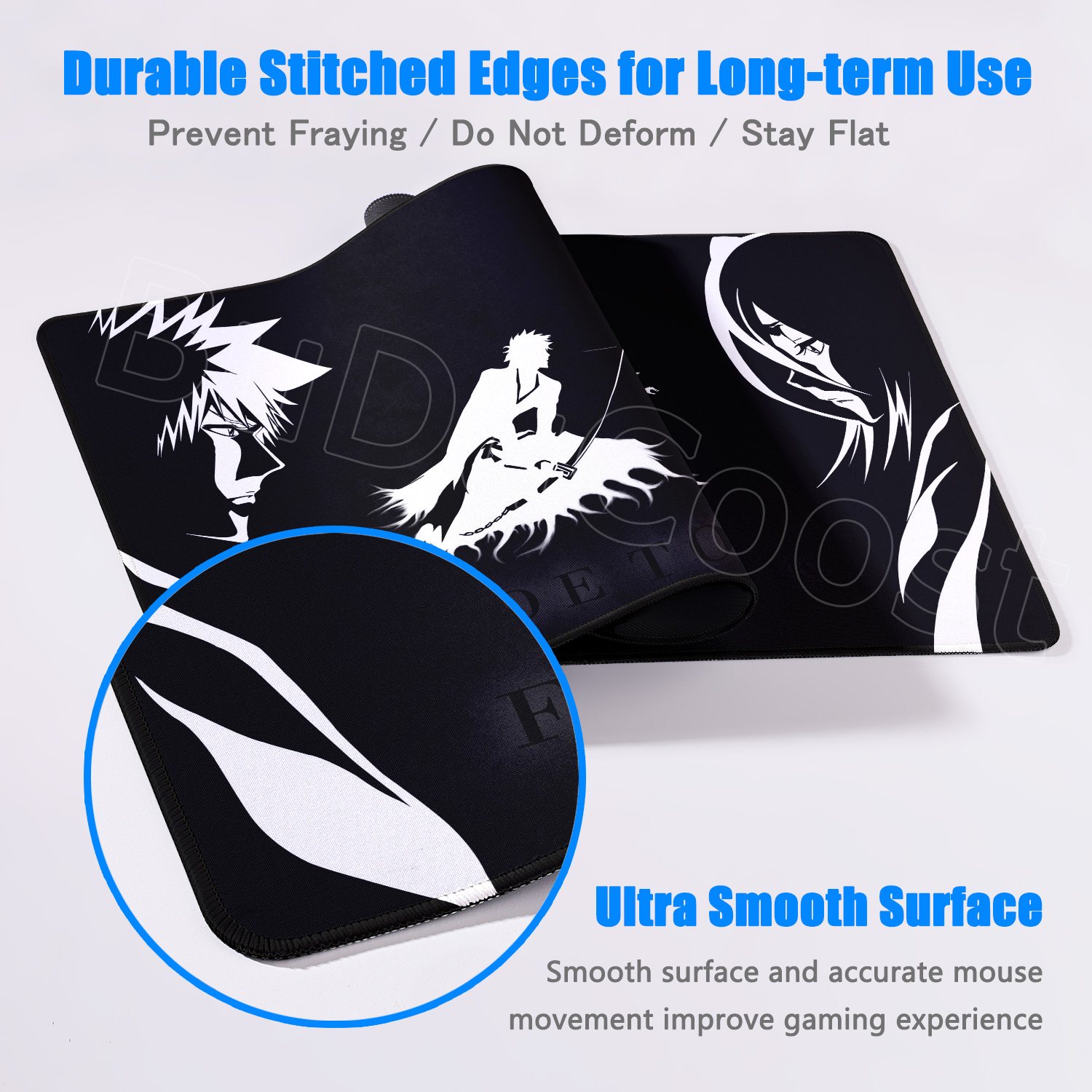 Anime Bleach Large Mouse Pad W - Gaming Accessories White incelemesi ve fiyatı