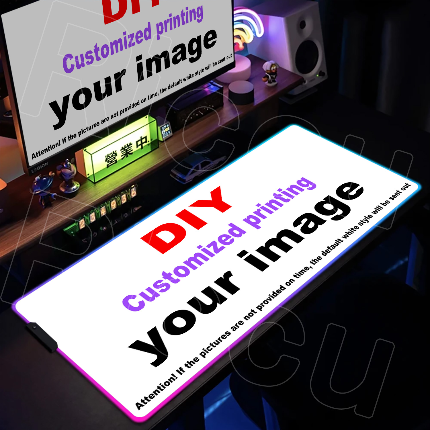 RGB HD print DIY Customized Mi - Gaming Accessories Hd Images incelemesi ve fiyatı