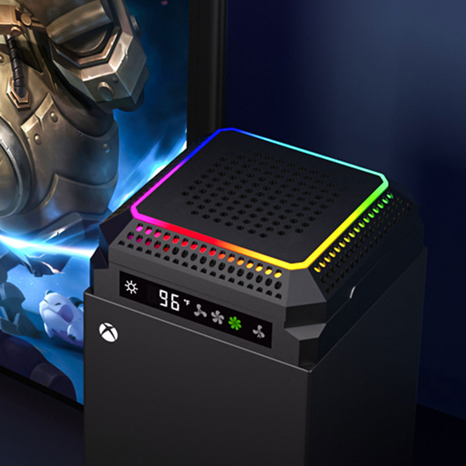 RGB Cooling Fan for Xbox Serie - Fan Hub Rgb Controller incelemesi ve fiyatı