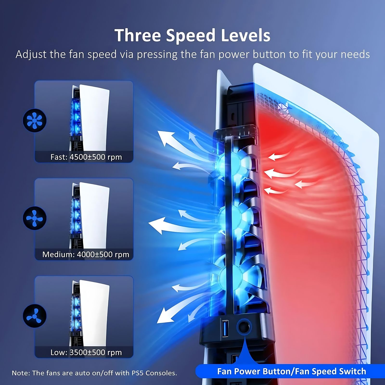 For PS5 Accessories Cooling Fa - Gaming Accessories Ps5 incelemesi ve fiyatı