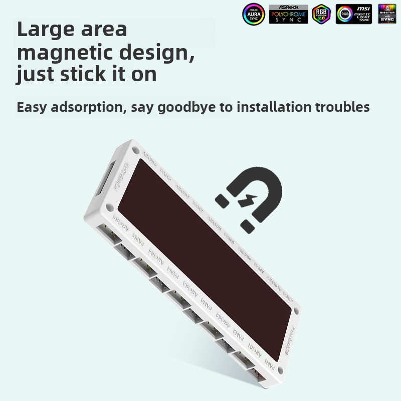 COOLMOON Motherboard 5V 3Pin P - Fan Hub Rgb Controller incelemesi ve fiyatı