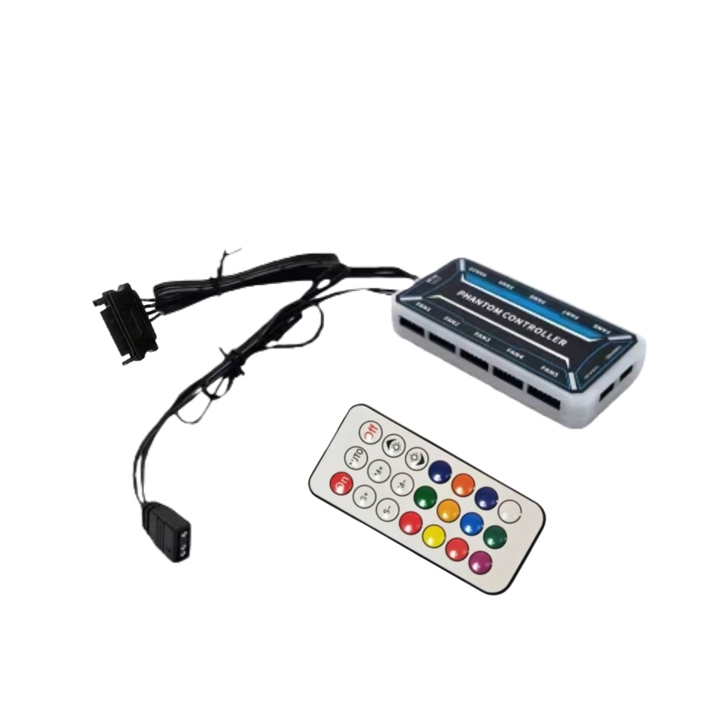 6-pin fan hub, 10 6-pin interf - Fan Hub Rgb Controller incelemesi ve fiyatı